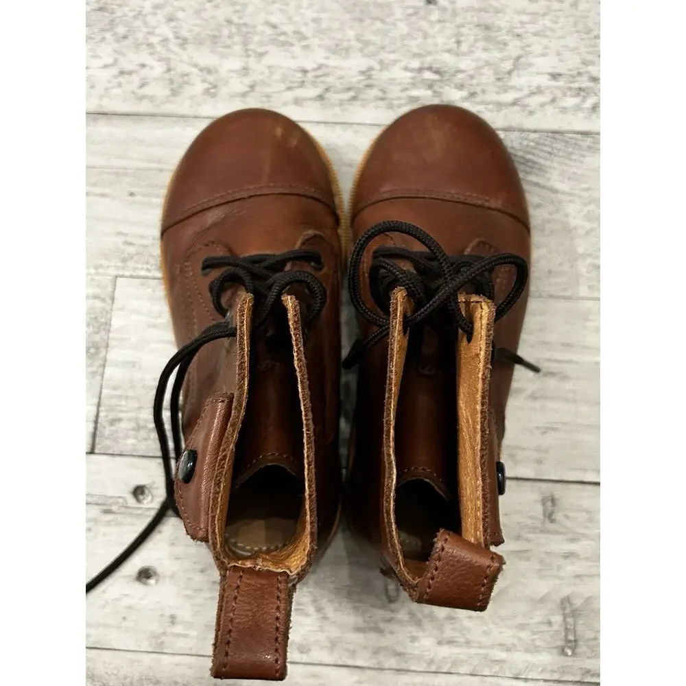 Mikoleon Heirloom Classic Leather Boots Luxe Tan Size Youth Euro 29 US‎ 11.5